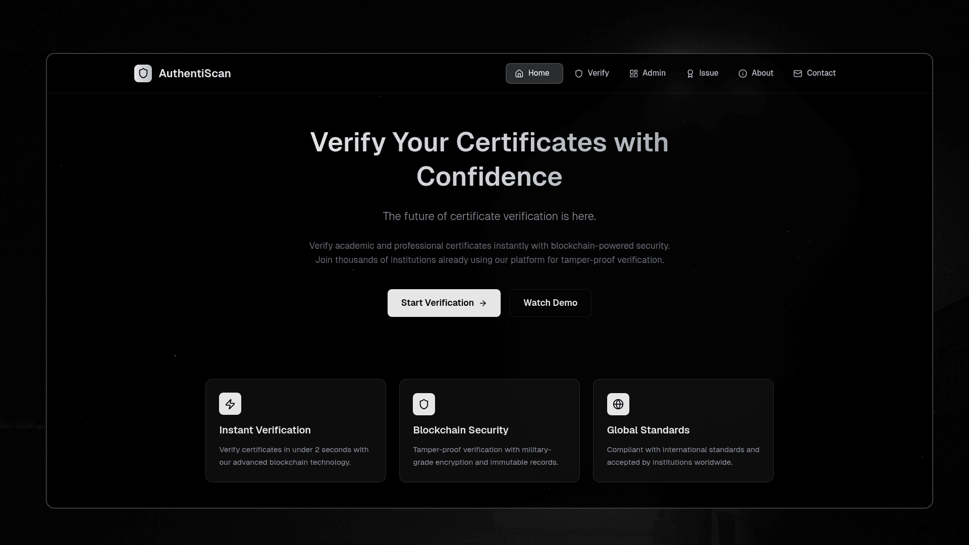 Authentiscan – Project by Shekhr Dev
